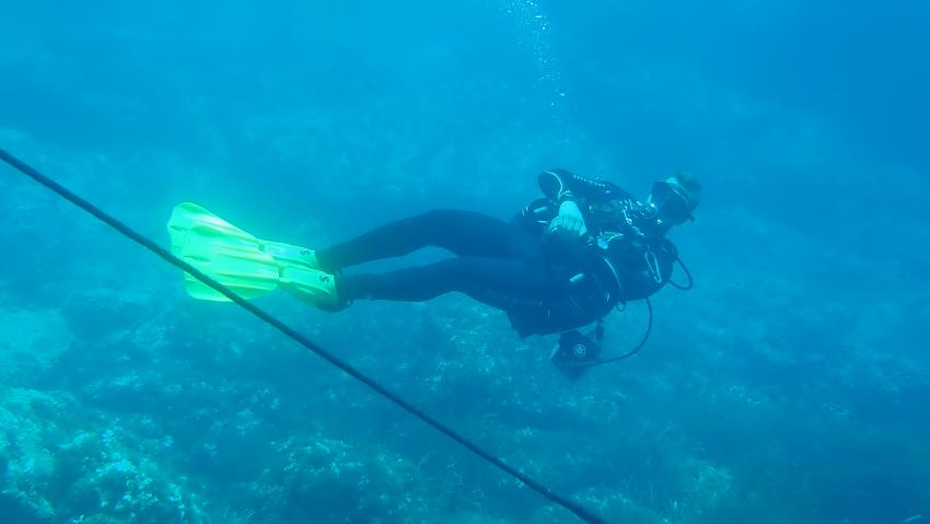 Diving Center, Cala Pada, Ibiza, Spanien, Balearen