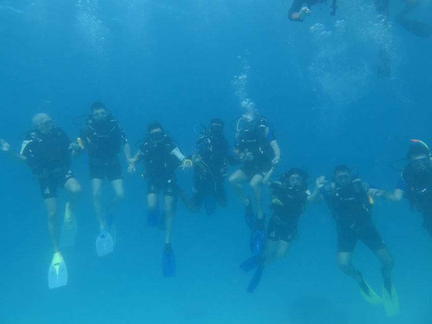 Unterwasserteam, Red Sea Sky Diving Center, Ägypten, Hurghada