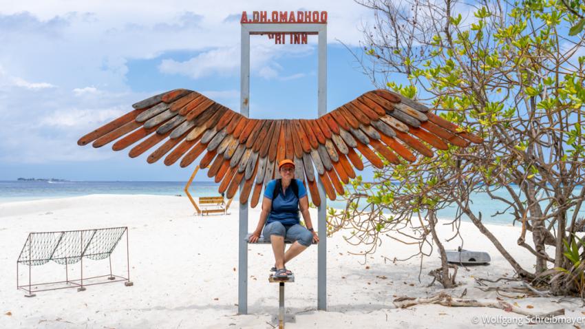 Bikini Beach, Omadhoo, Ari Atoll Divers, Malediven