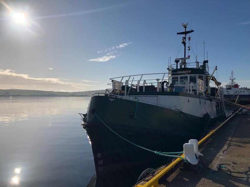 MV Valhalla, MV-Valhalla, Orkney and Shetland Charters, Großbritannien, Schottland