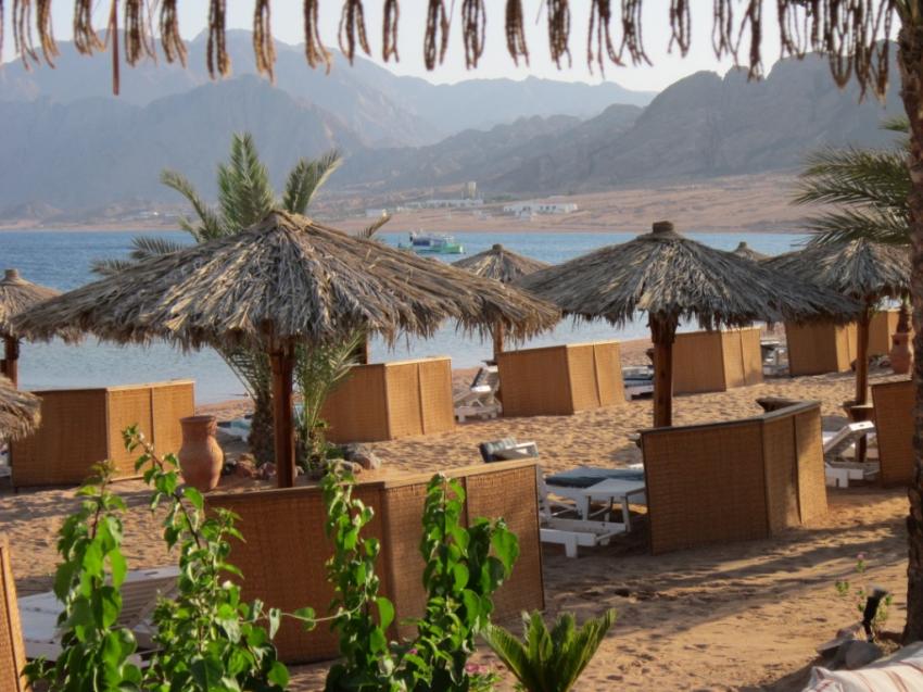 Hotelstrand Swiss Inn, Extra Divers, Hotel Swiss Inn Golden Beach Resort, Dahab, Ägypten, Sinai-Nord ab Dahab