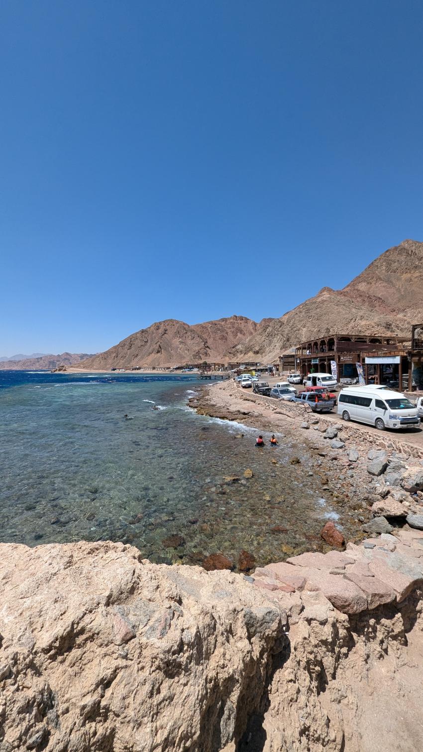 Blick aufs Blue Hole, Blue Hole (Dahab), Ägypten