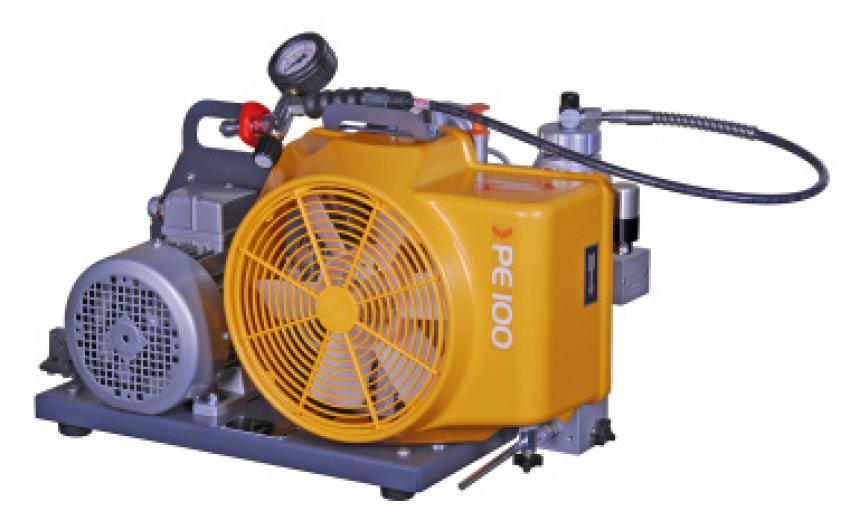 Bauer Kompressoren PE 100 Ausrüstungsdatenbank