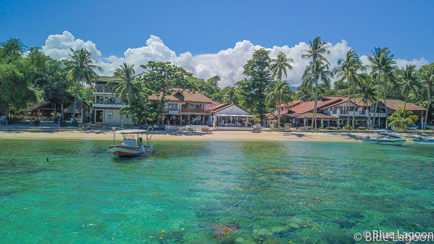 Wenn Sie ankommen, Blue Lagoon Dive Resort, Puerto Galera, Philippinen