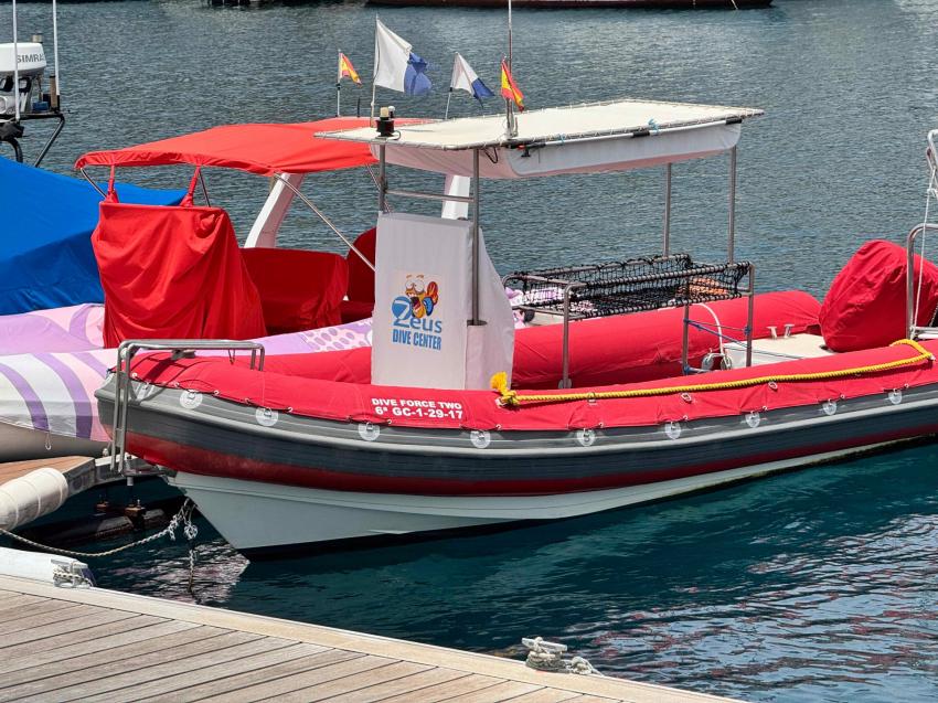 Tauchboot, Zeus Dive Center, Playa del Ingles, Gran Canaria, Spanien, Kanaren (Kanarische Inseln)