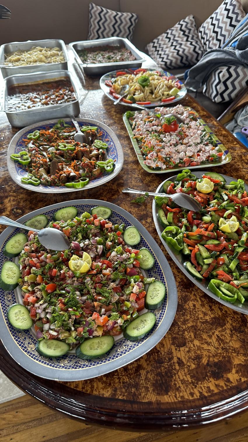 Volkert Dive Center "Volkert 1" Tagesboot Mittagsbuffet, VOLKERT Dive Center - Safaga Ägypten, Ägypten, Safaga