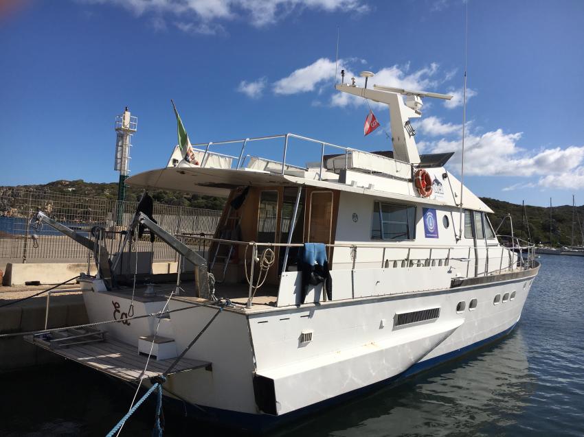 Tagesboot, ORCA Dive Club Sardinien, Santa Teresa di Gallura, Italien, Sardinien