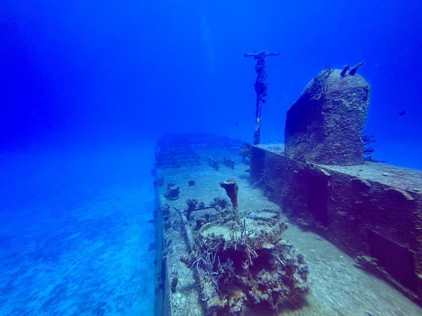 C53 Wreck dive, Cozumel, Mayan Riviera, Diving Reality, Mexiko