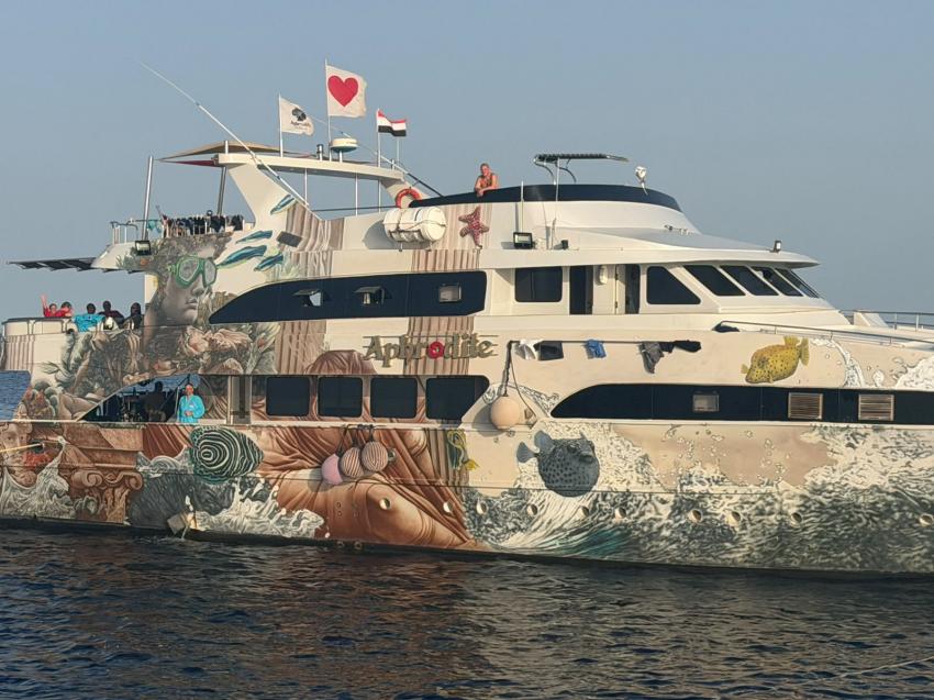 Aussenansicht, M/Y Aphrodite, Ägypten, Hurghada
