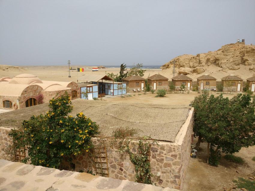 Camp, Dive Center, Eco Huts, Rezeption, Pharaoh Dive Club, Roots Red Sea, Ägypten, El Quseir bis Port Ghalib