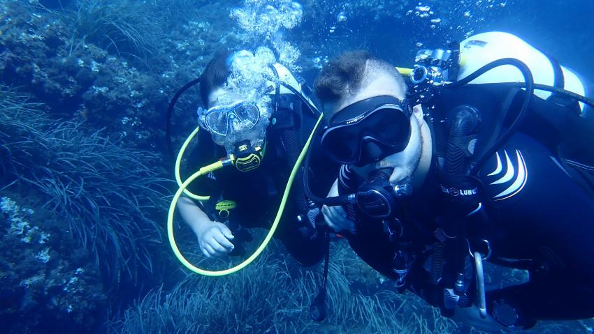 Diving Center, Cala Pada, Ibiza, Spanien, Balearen