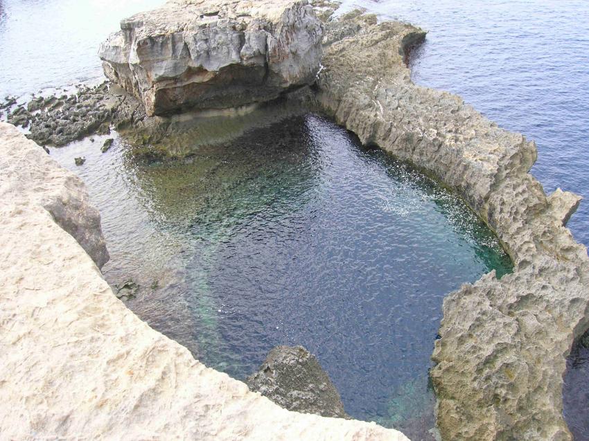 Gozo, Gozo allgemein,Malta,Blue Hole