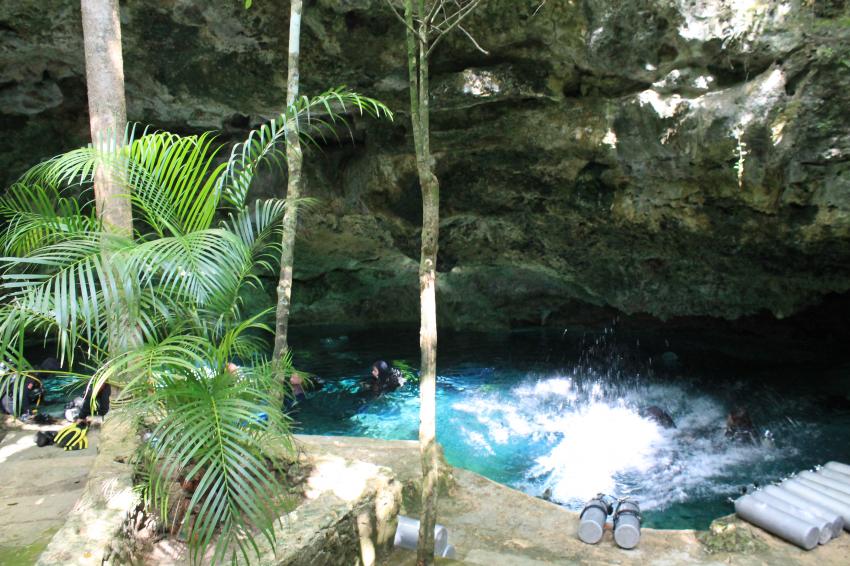 Cenote Tajma Ha, Cenote Adventures, Playa del Carmen, Mexiko