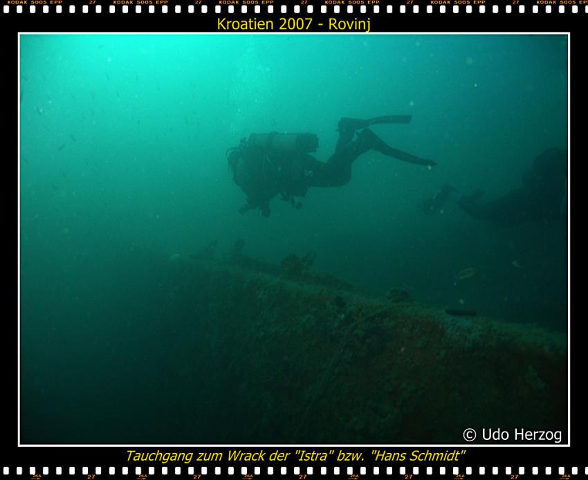 Wrack Istra / Hans Schmidt, Wrack der Istra,Rovinj,Kroatien