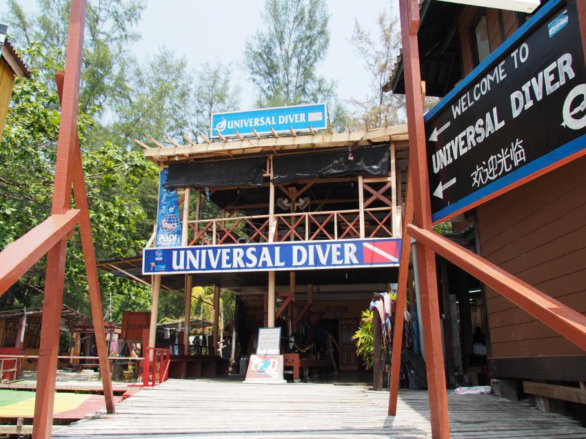 Universal Divers, Perhentian Pulau Besar, Malaysia