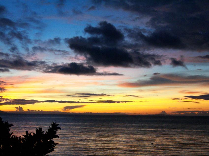 Sonnenuntergang auf Cebu