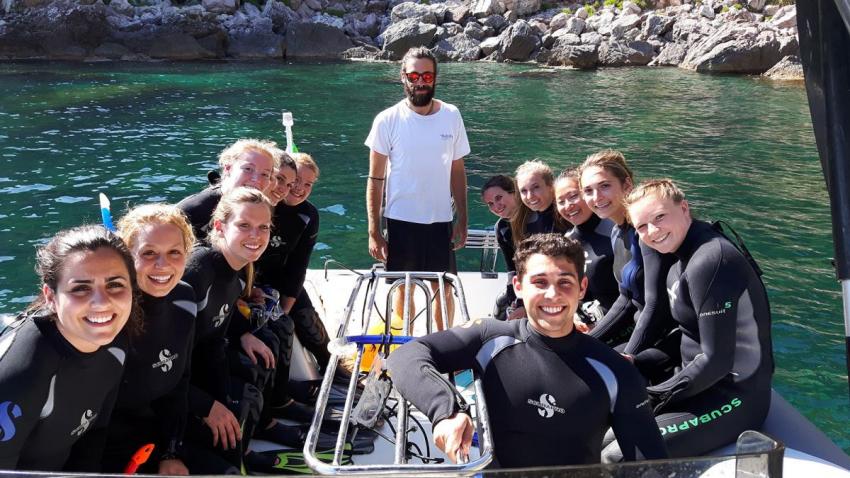 Blue Sea Diving Center (Taormina, Sizilien), Italien
