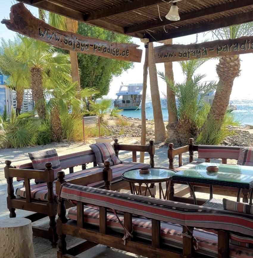 Volkert Dive Center Lounge direkt am Meer, VOLKERT Dive Center - Safaga Ägypten, Ägypten, Safaga