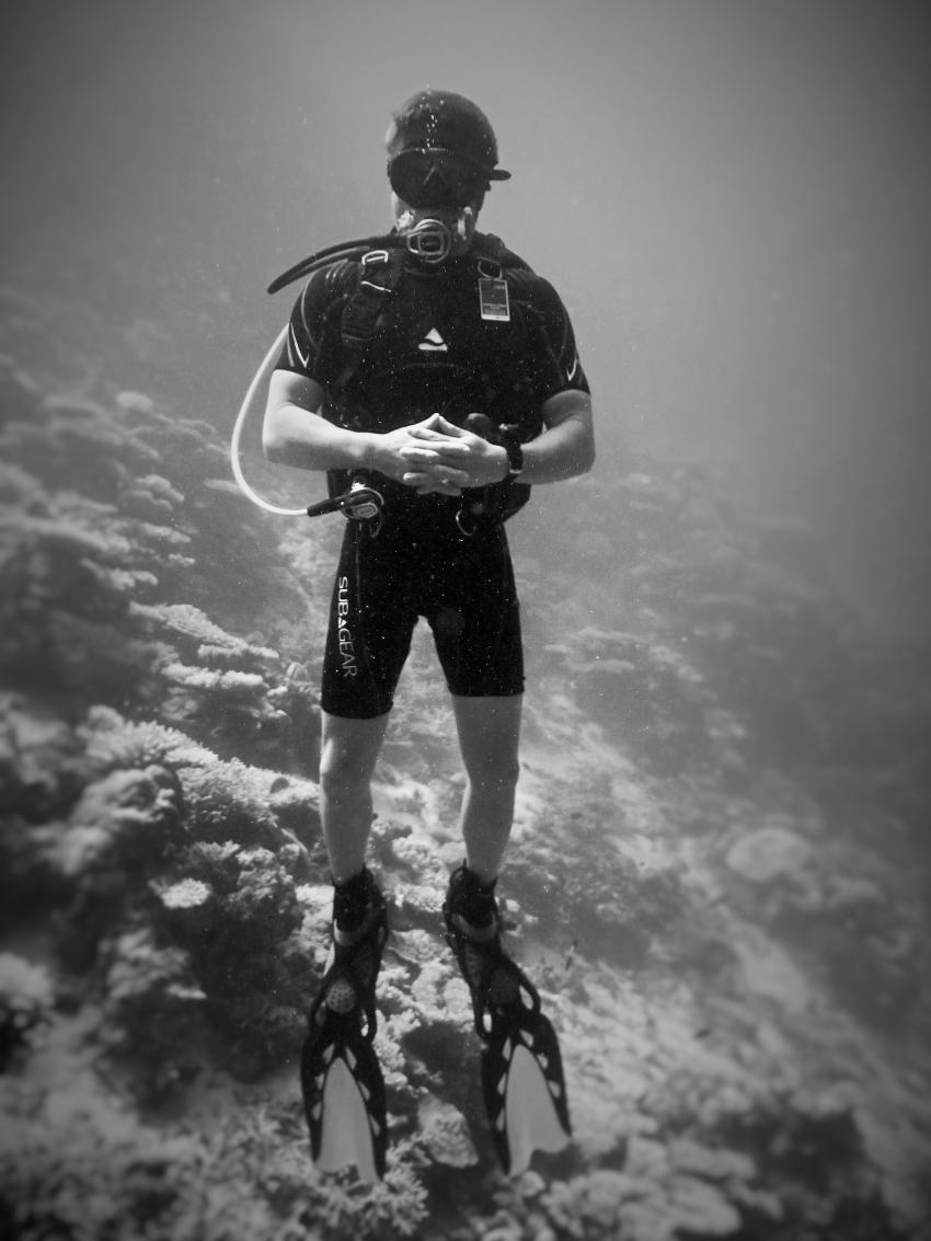entspanntes Tauchen am Hausriff, Filitheyo, Diving Center Werner Lau, Malediven