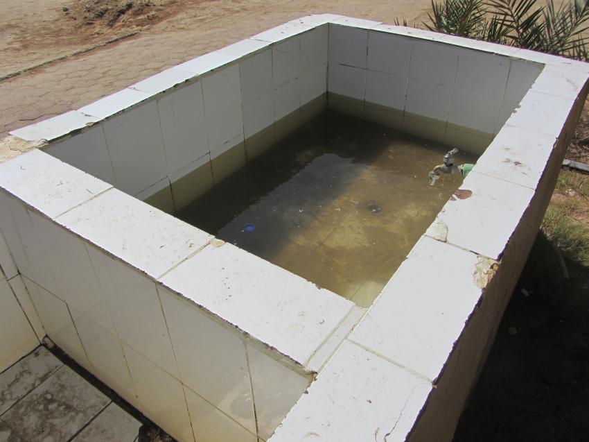 Becken an der Anrödel-Station, diving.DE Abu Dabab, El Malikia Resort, Ägypten, Marsa Alam und südlich