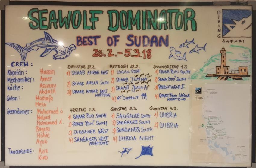 M/Y Seawolf Dominator (Sudan), Sudan