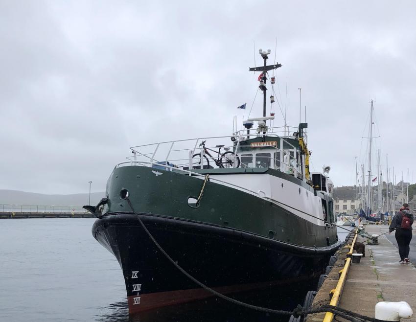 MV-Valhalla, Orkney and Shetland Charters, Großbritannien, Schottland