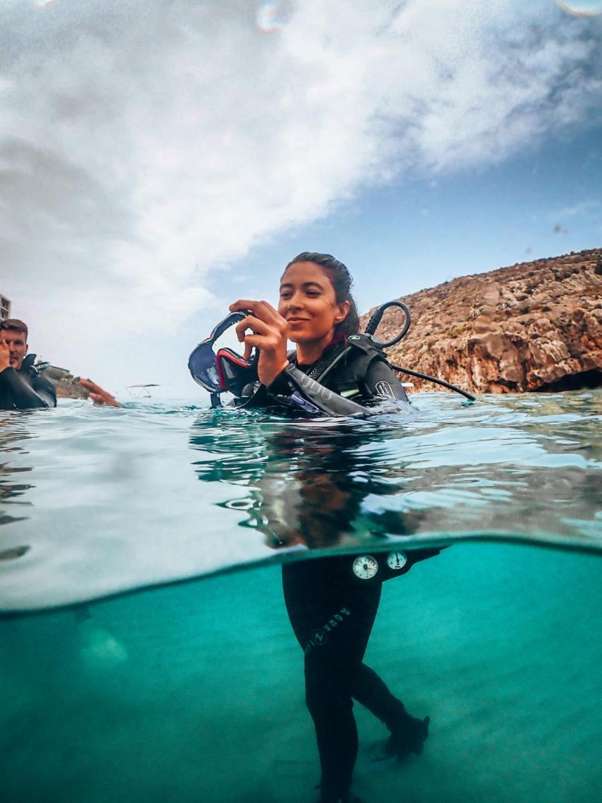 Open Water Kurs, Utina Diving, Xlendi Bay, Gozo, Malta, Gozo