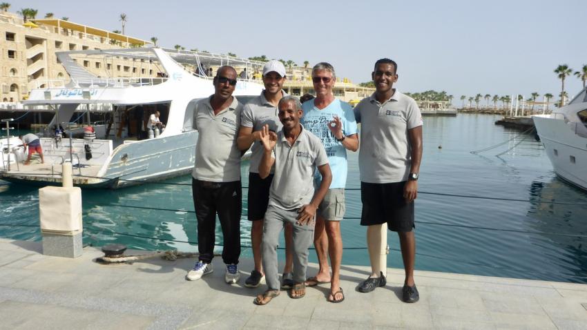 Das "Stammteam", Egypt International, Citadel Albatros Resort - Hurghada, Ägypten, Hurghada
