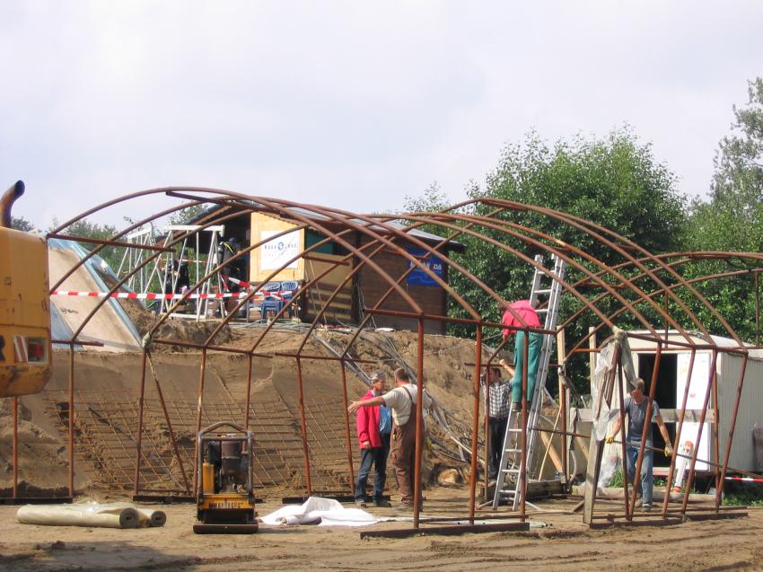 Ibbenbüren, Ibbenbüren,Unterwasserpark,Nordrhein-Westfalen,Deutschland,Kompressorhütte,Pavillon