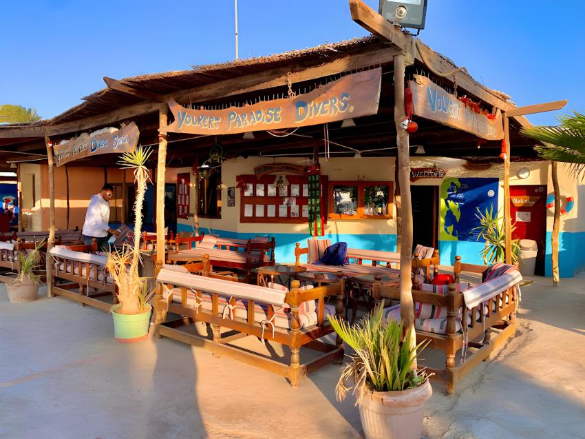 Tauchen Ägypten Volkert Dive Center Loungebereich, Tauchen Ägypten Safaga Volkert Dive Center, Safaga Paradise Divers, Ägypten, Safaga