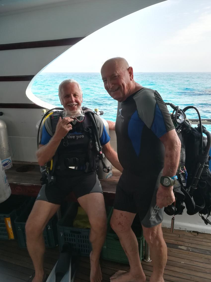 Andalsen und Helmut, Red Sea Sky Diving Center, Ägypten, Hurghada