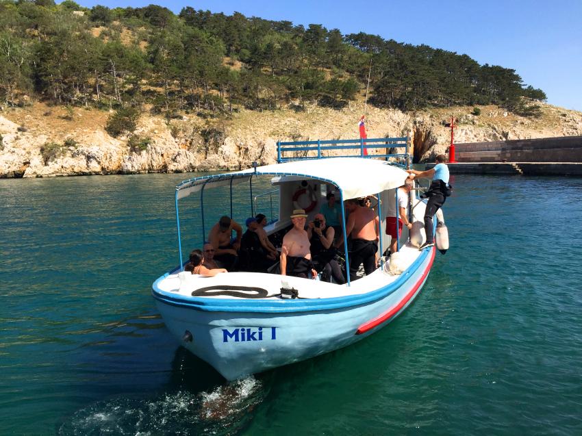 Dive Boat Krk exclusive für Dive Loft Krk…., Dive Loft Krk, Vrbnik, Insel Krk, Kroatien
