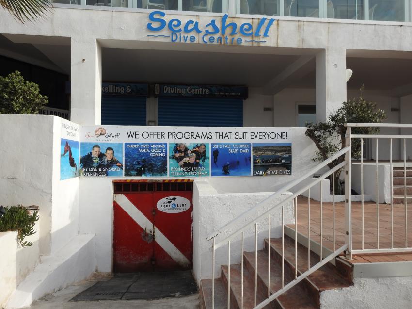 Sea Shell Dive Centre (ex Dive Cove), Mellieha, Malta