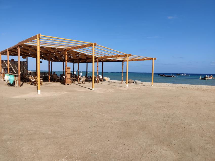 Sitzplatz Strand, Marsa Shagra Ecolodge, Marsa Alam, Ägypten, Marsa Alam und südlich