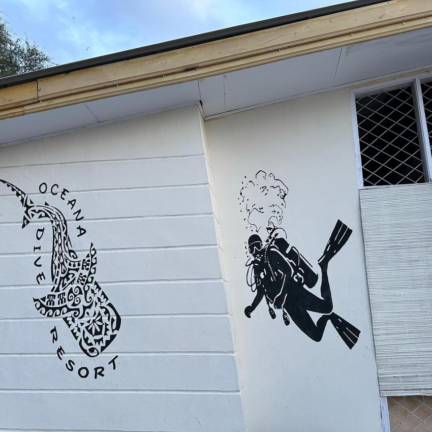 Dive Center, Oceana Dive Resort, Gorontalo, Indonesien, Sulawesi