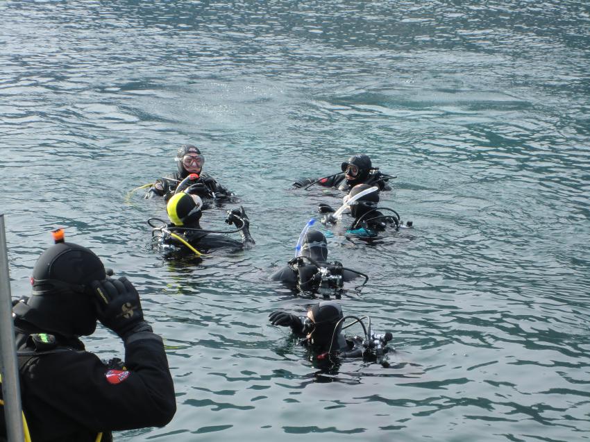 Silvestertauchen, Gardasee, Italien, Sportdiver Club