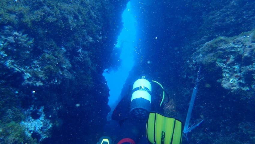 Diving Center, Cala Pada, Ibiza, Spanien, Balearen