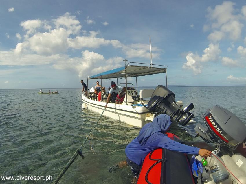 Pintuyan Dive Resort nach dem Taifun, Pintuyan,Philippinen