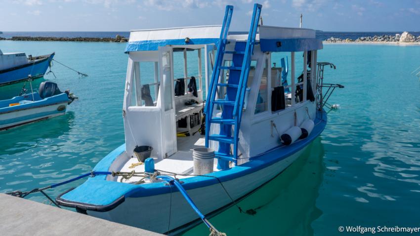 Tauch - Dhoni, Omadhoo; Ari Atoll Divers, Ari Atoll Divers, Malediven