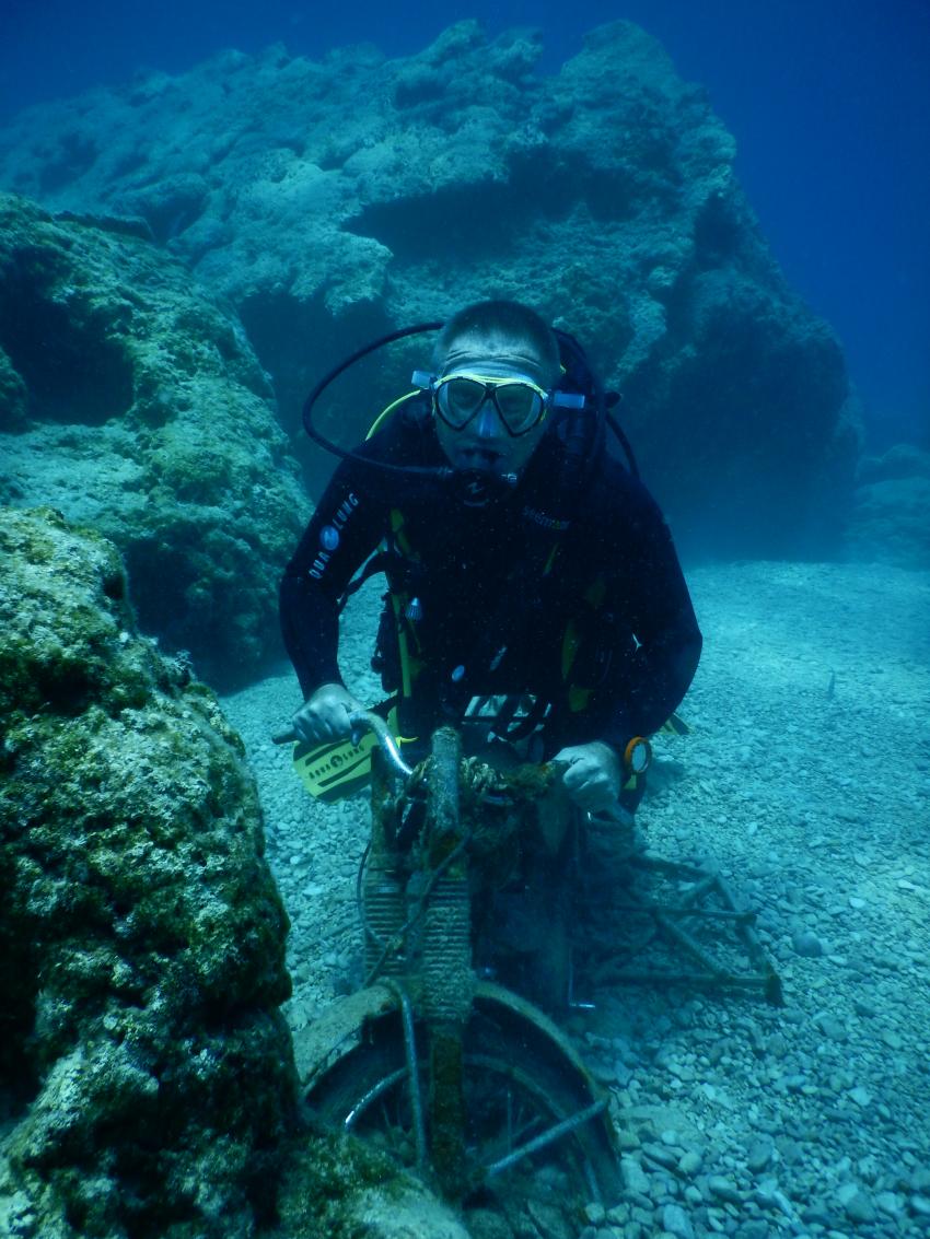 auch unter Wasser mobil sein...., Diving Center Nero Sport, Zakynthos, Griechenland