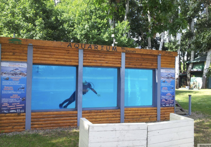 Avantura Park Aquarium Škola Ronjenja, Belgrad, Serbien
