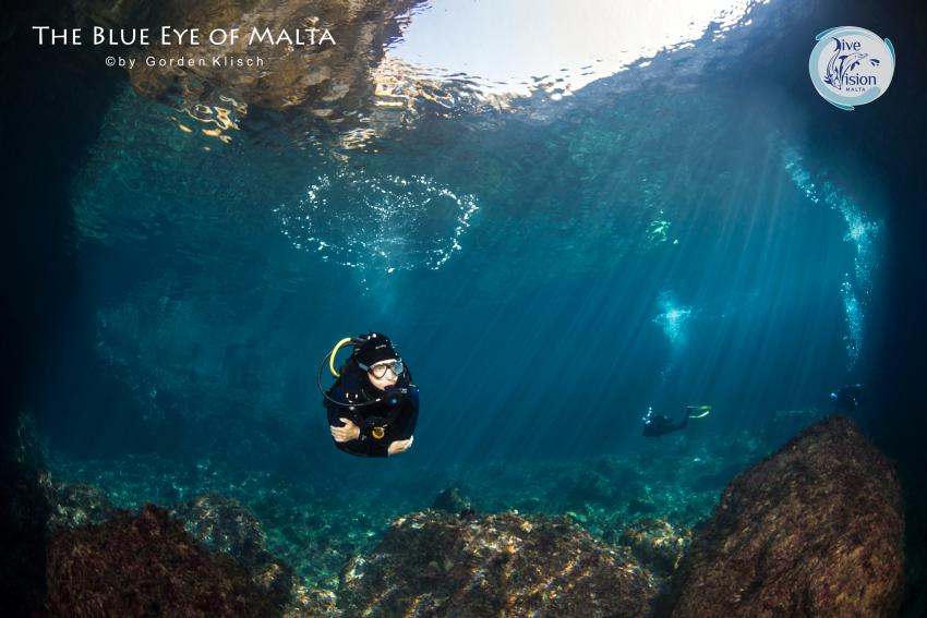 The Blue Eye of Malta, Dive Vision Malta, Labranda Riviera Hotel & Spa, Gorden Klisch, Dive Vision Malta, Labranda Riviera Hotel, Malta, Malta - Hauptinsel