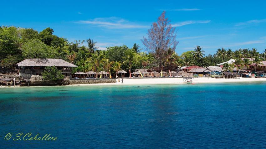 Resort, Prince John Dive Resort, Tanjung Karang, Sulawesi, Indonesien, Sulawesi