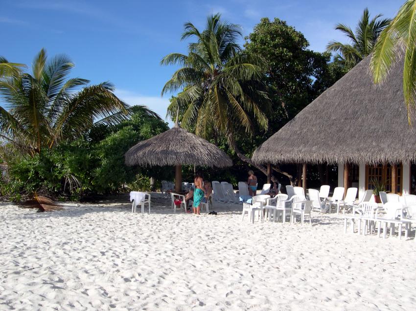 Fihalhohi, Fihalhohi (auch Fiha Llhoh) - Süd Male Atoll,Malediven,Strand,weiss,sand,tropen,hütten,sandstrand,idylle