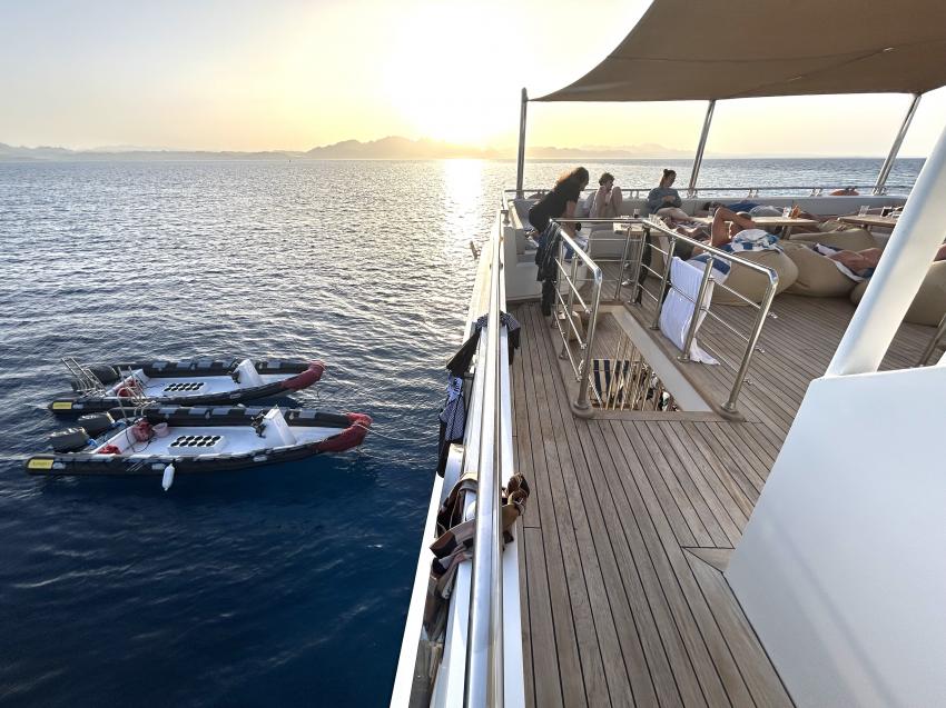 Oberdeck, Alsuraya Liveaboard, Ägypten, Hurghada