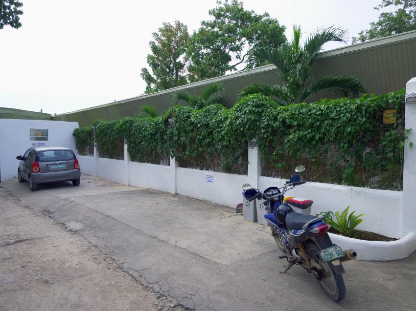 Parkplatz, Alona Gecko Inn, Panglao, Philippinen