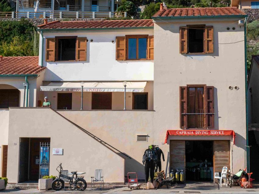 Casa sul Porto & Tauchbasis, Capraia Diving, Italien, Elba