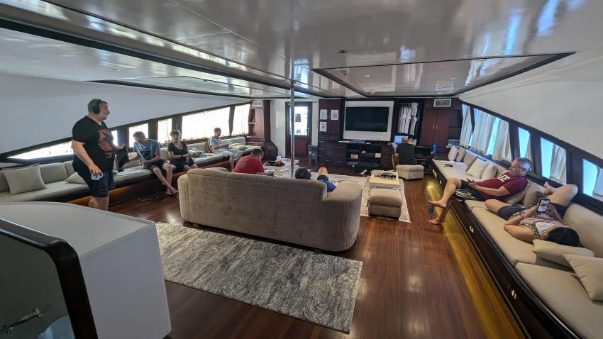 Salon, M/Y Almonda, Saudi-Arabien