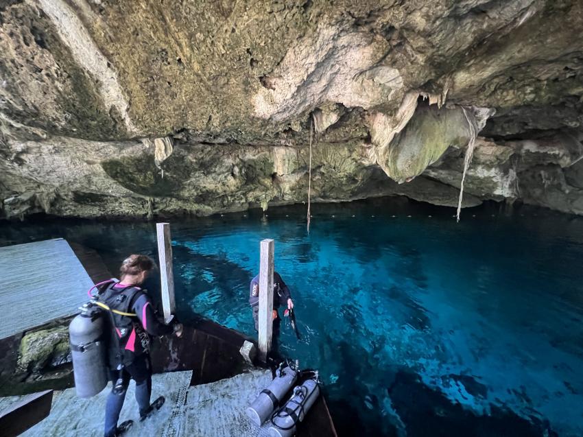 Diving Cenotes Tulum, Mexiko