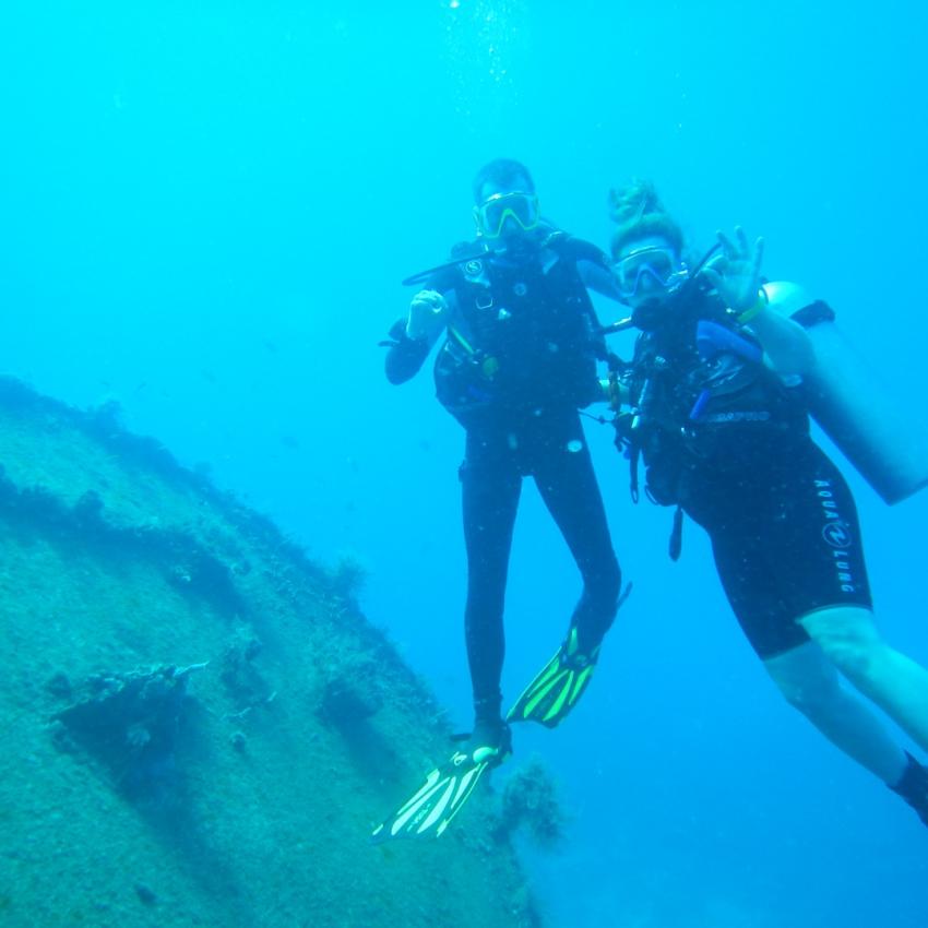 Das sind wir, Caribbean Divers, Boca Chica, Dominikanische Republik